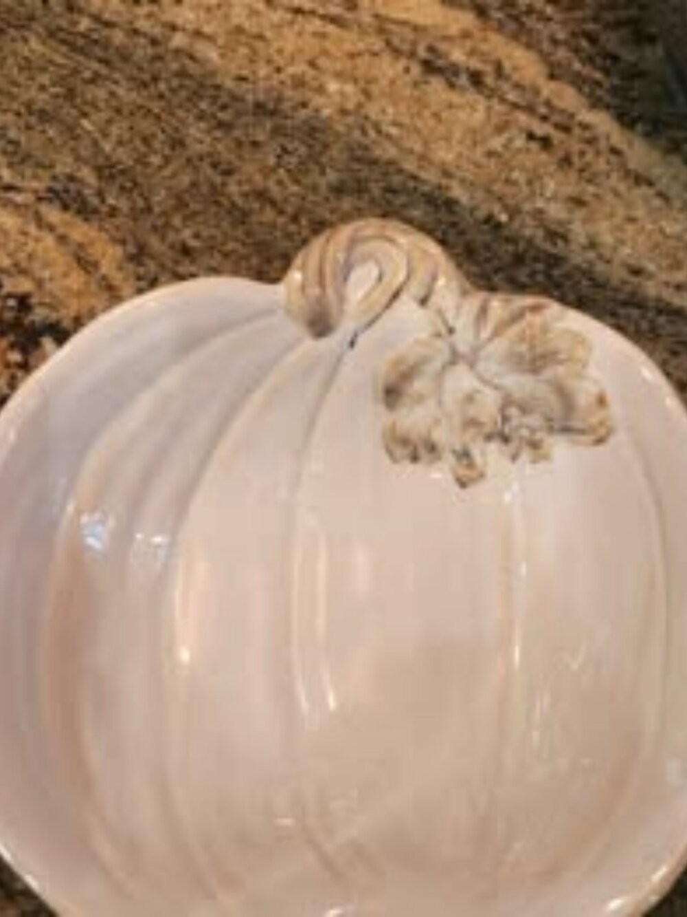 Pier 1 pumpkin bowl
